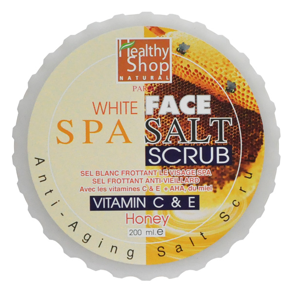 White Face Spa Salt Scrub (Honey)  200gm